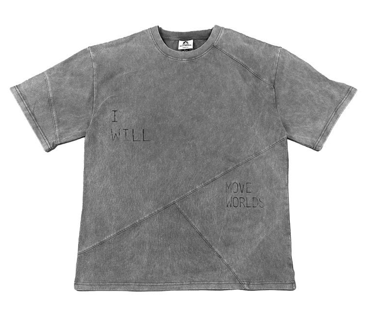 PANEL TEE (STONE)